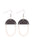 Wholesale  Retro Bohemian Style Pattern Leaves Wooden Earrings