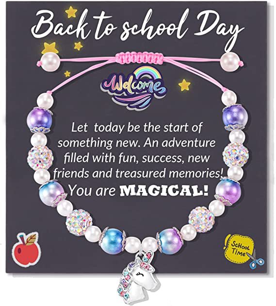 Wholesale pink bracelet alloy love unicorn pendant bracelet