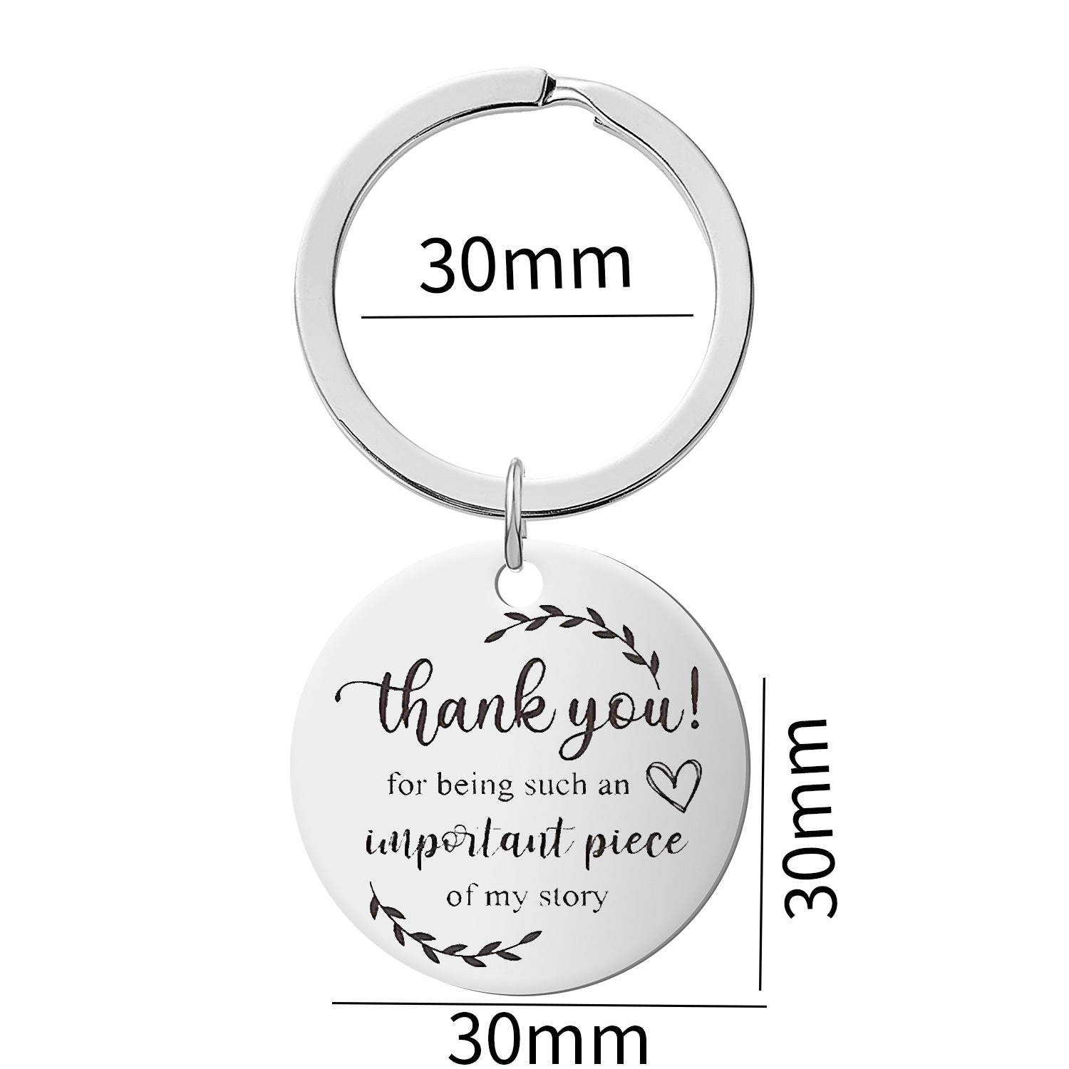 Wholesale  Valentine's Day  Stainless Steel Keychain