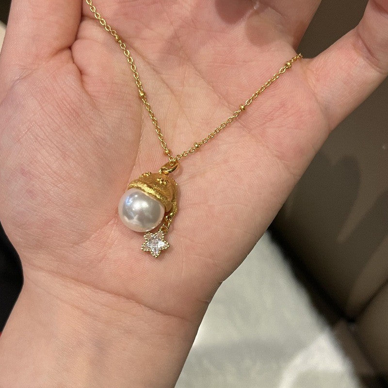 Wholesale Christmas Tree Christmas Hat Necklace