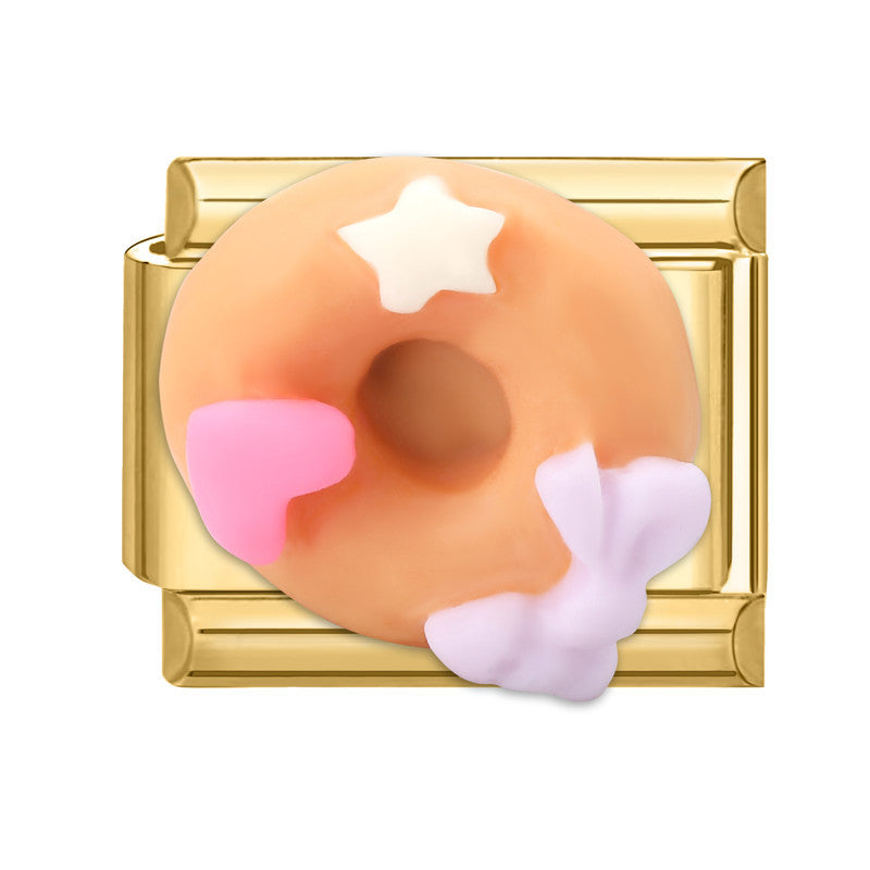 Wholesale Italian Charm Bracelet 9mm DIY Splicing Flower Stainless Steel Composable Bracelet