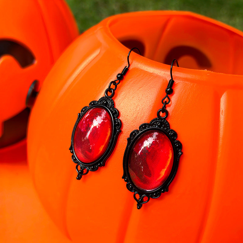 Wholesale  Halloween time gem earrings