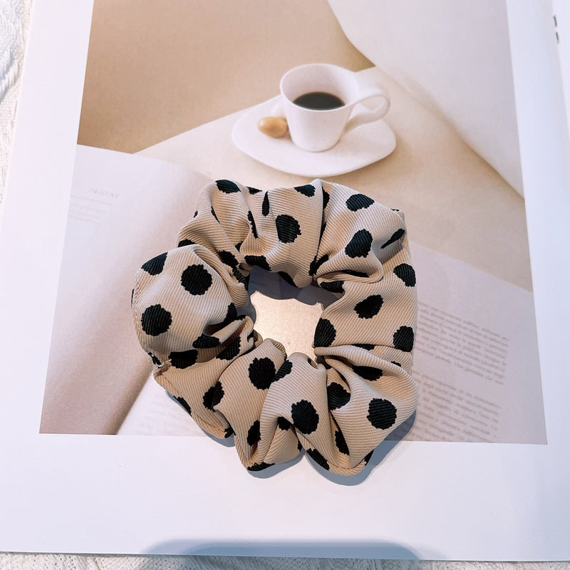 Wholesale Retro Letter Polka Dot Large Intestine Circle ACC-HS-Huaj001