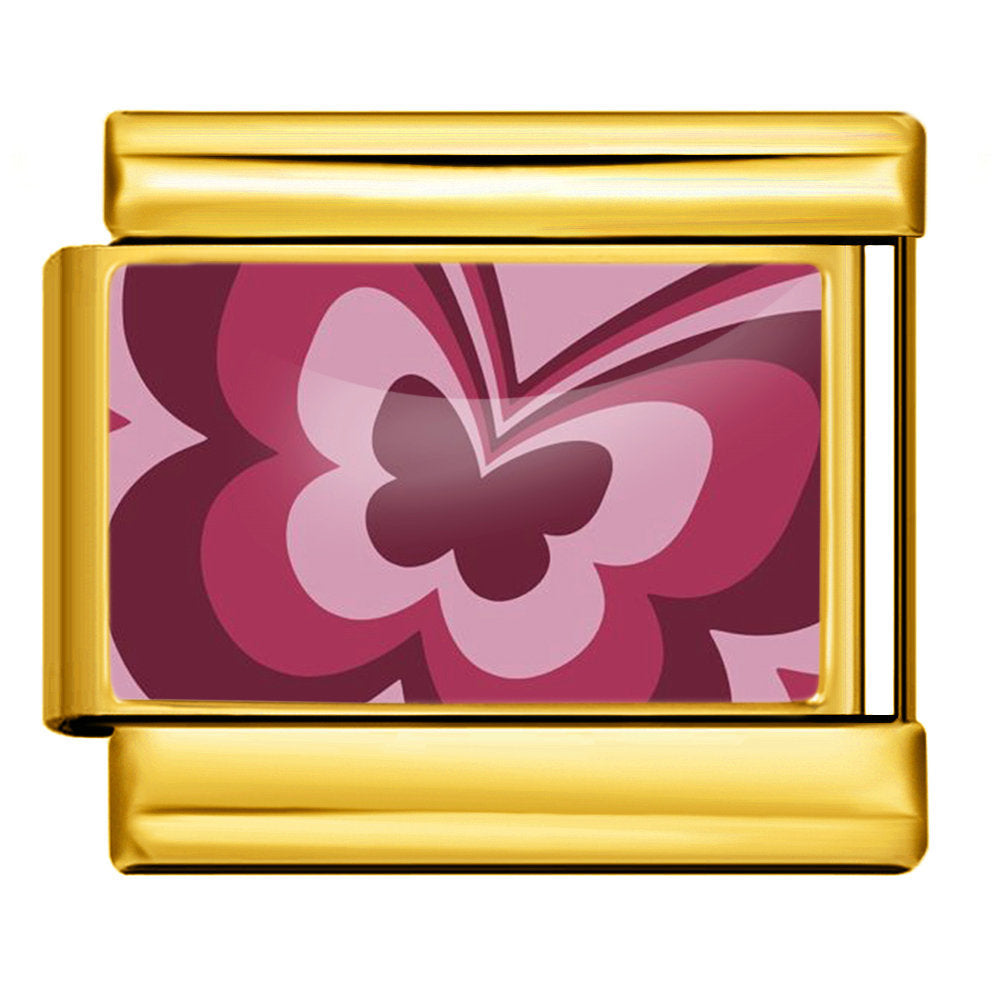 Wholesale 9mm Italian Charm Starter Bracelets DIY square Single Section Creative Stainless Steel Composable Bracelet