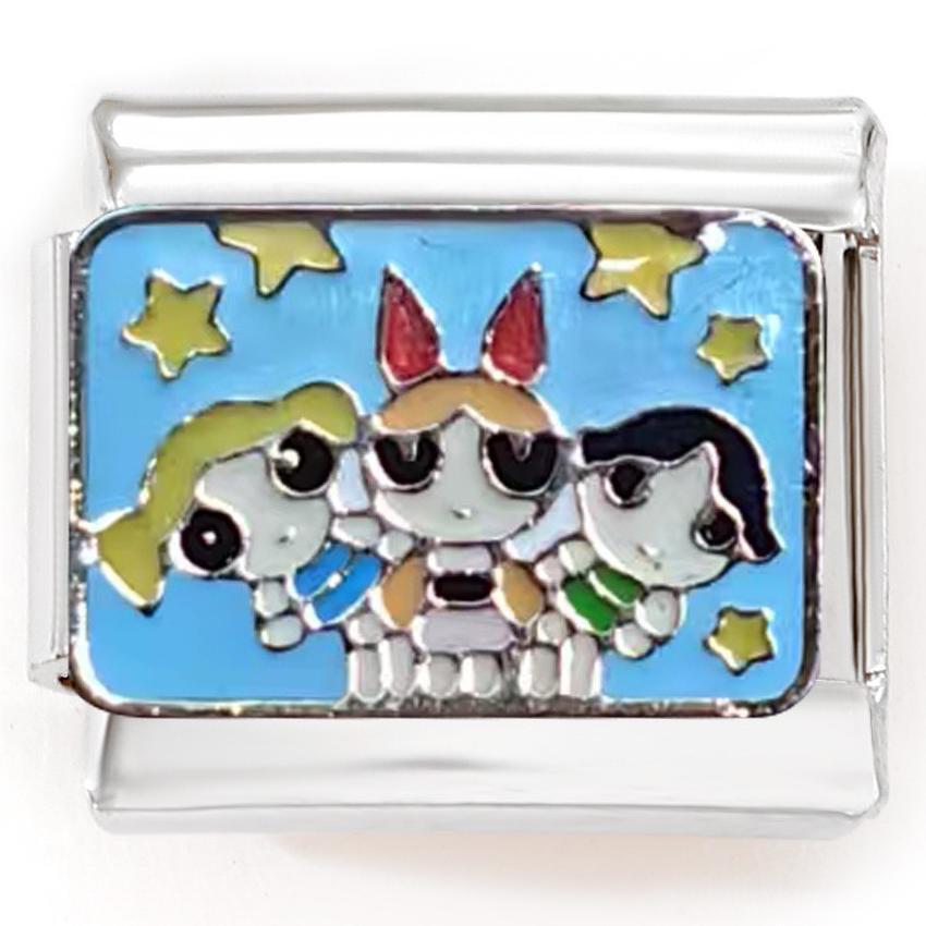 Wholesale Italian Charm Bracelet 9mm DIY Distinctive  Cute Creative Stainless Steel Composable Bracelet