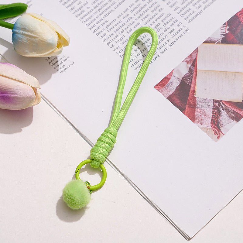 Wholesale Cloth Woven Lanyard Colorful Minimalist Keychain Strap,  Everyday Use for Phone Water Bottle