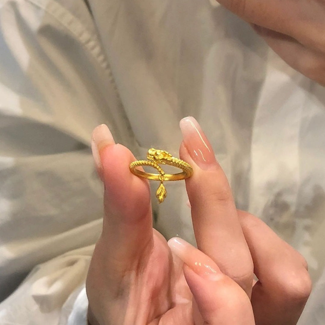 Wholesale  Dragon swing tail  opening ring