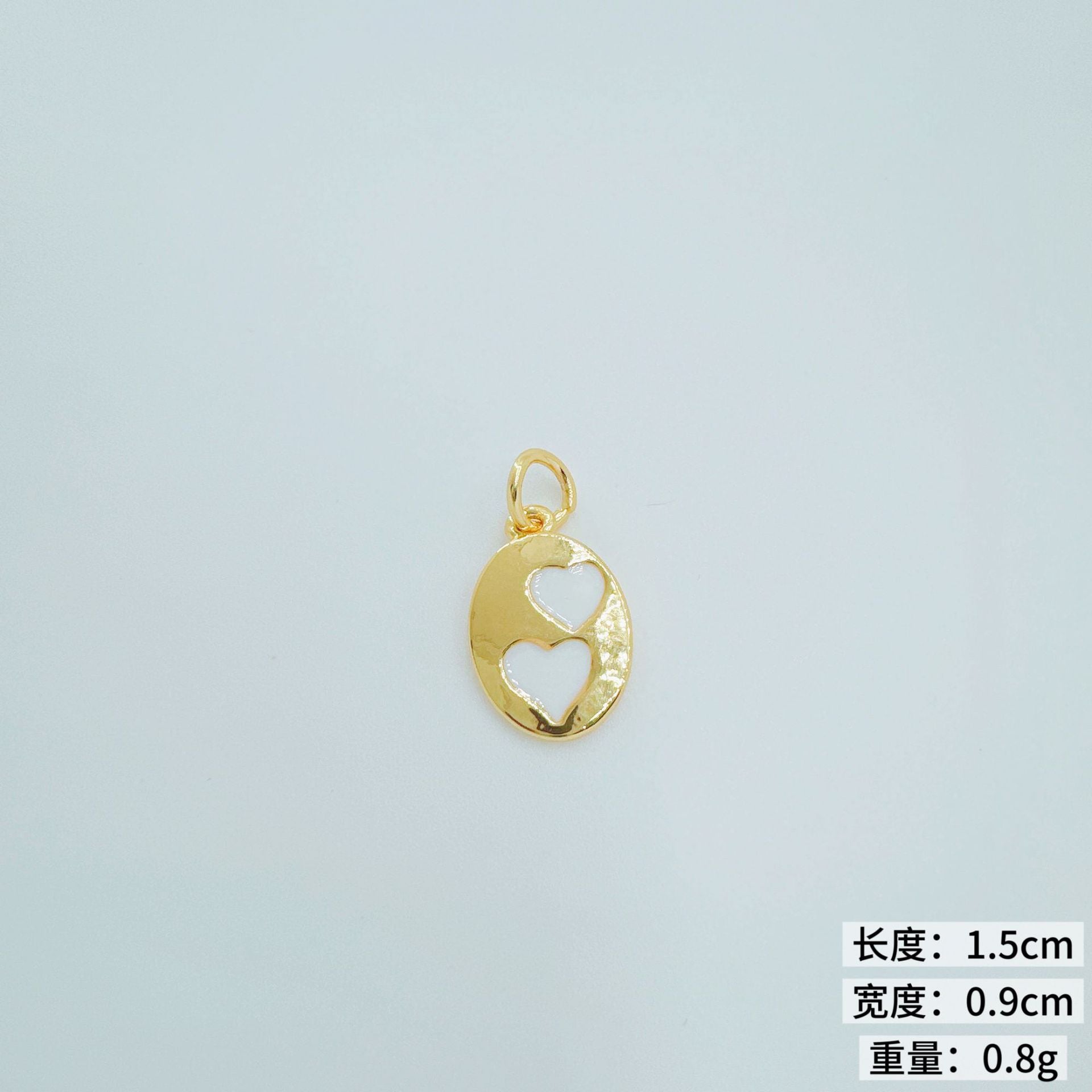 Wholesale Heart Glow Niche Design Copper Gold Plated Bracelet and Necklace Set,  Chic Everyday Jewelry Accessory