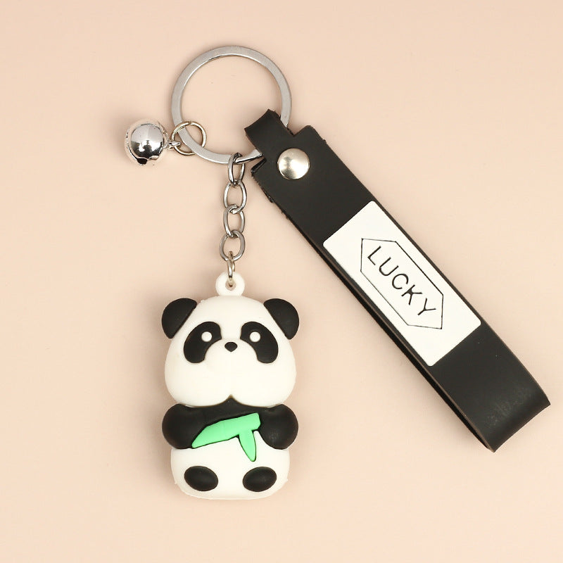 Wholesale Cute Cartoon Panda Doll Keychains ACC-KC-HongAo004