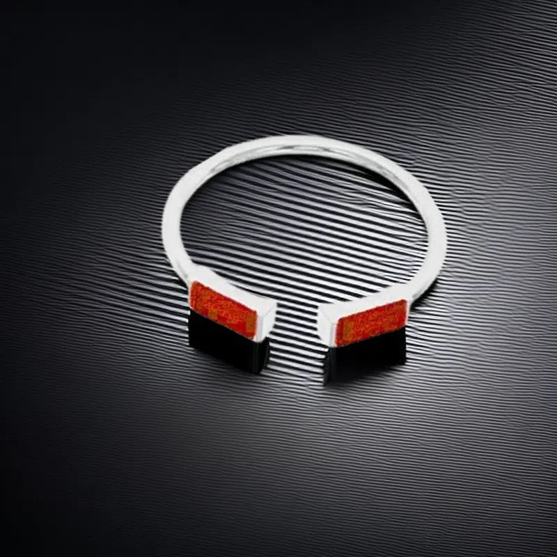 Wholesale Birthstone Ring Titanium Steel December Birthstone Ring