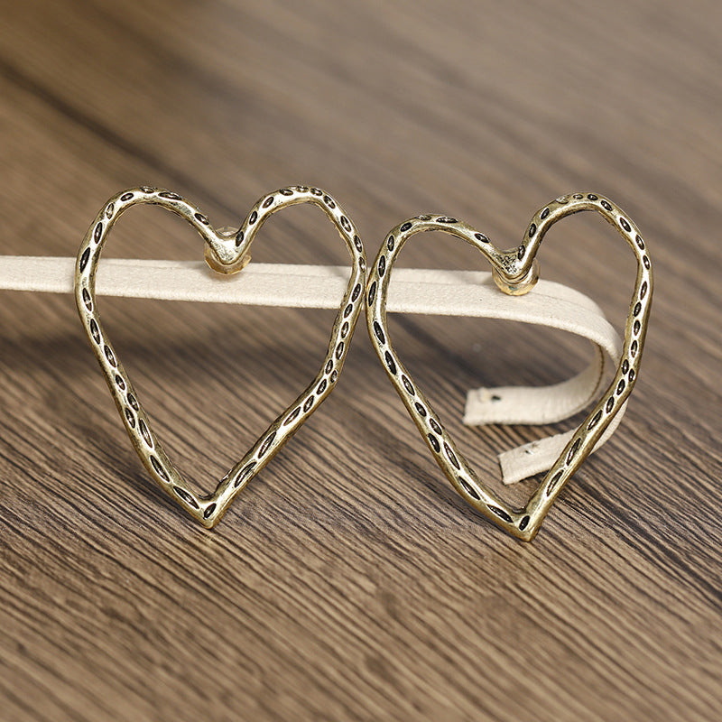 Wholesale Gold Love Earrings ACC-ES-Yuchen004