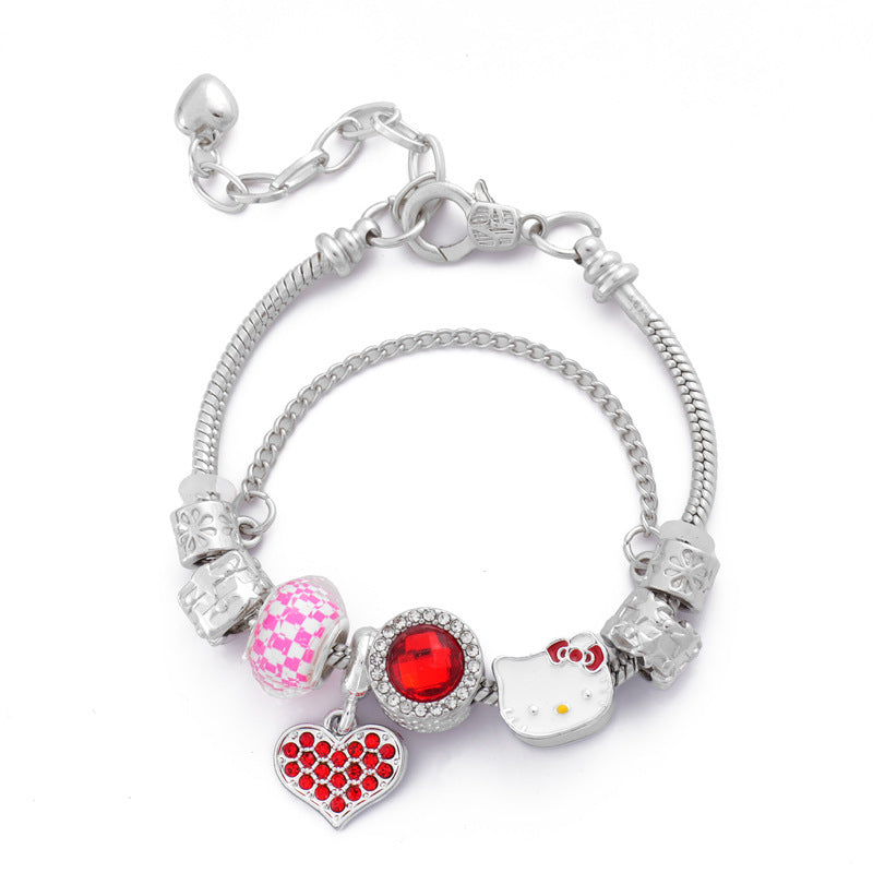 Wholesale Cute Cartoon Cat Bracelet
