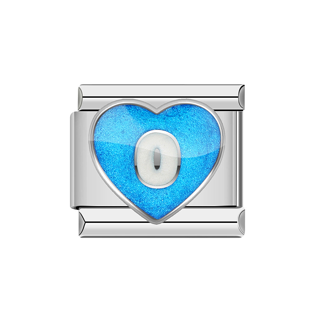 Wholesale Italian Charm Bracelet 9mm DIY Splicing Cute Creative Stainless Steel Composable Bracelet