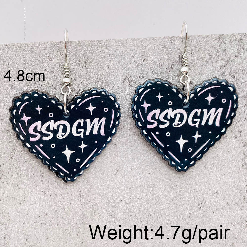Wholesale  Horror  Acrylic Earrings