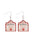 Wholesale Christmas Party Cute Snowman Christmas Tree Cartoon Wooden Earrings