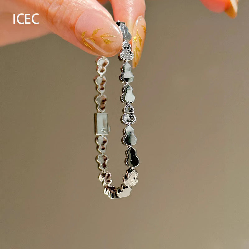 Wholesale Crushed Ice Small Gourd Splicing Bracelet