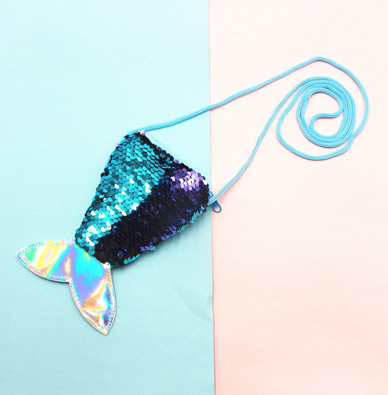 Wholesale Colorful Fishtail Shoulder Crossbody Bag