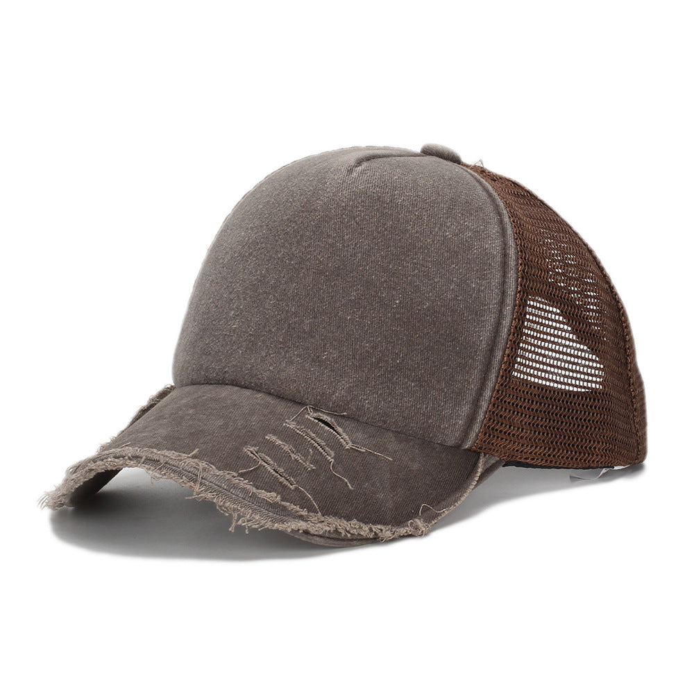 Wholesale Breathable Mesh Sun Baseball Cap