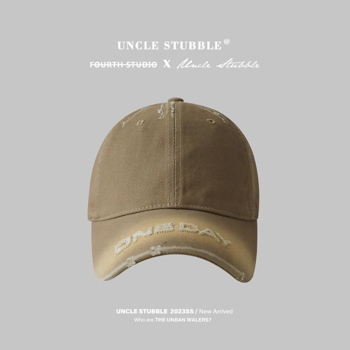 Wholesale Retro Frayed Edge Tie-dye Letter Hole Baseball Cap ACC-HT-Ruix007