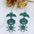 Wholesale Halloween Earrings Long Stitching Bat Pumpkin Spider Acrylic Earrings