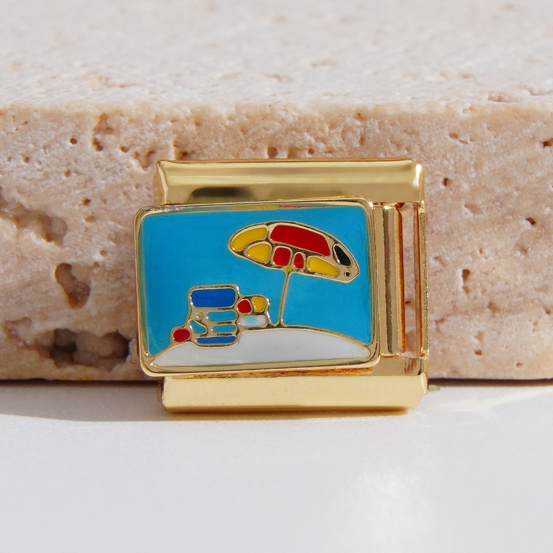 Wholesale Italian Charm Bracelet 9mm DIY Splicing Creative Pattern Stainless Steel Composable Bracelet