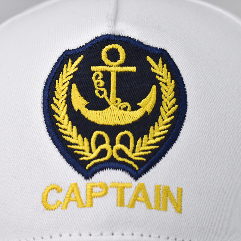 Wholesale  Navy Baseball Cap White Baseball Cap