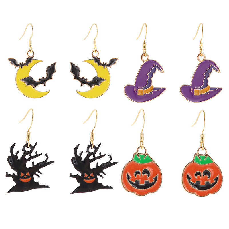 Wholesale  series funny alloy earrings