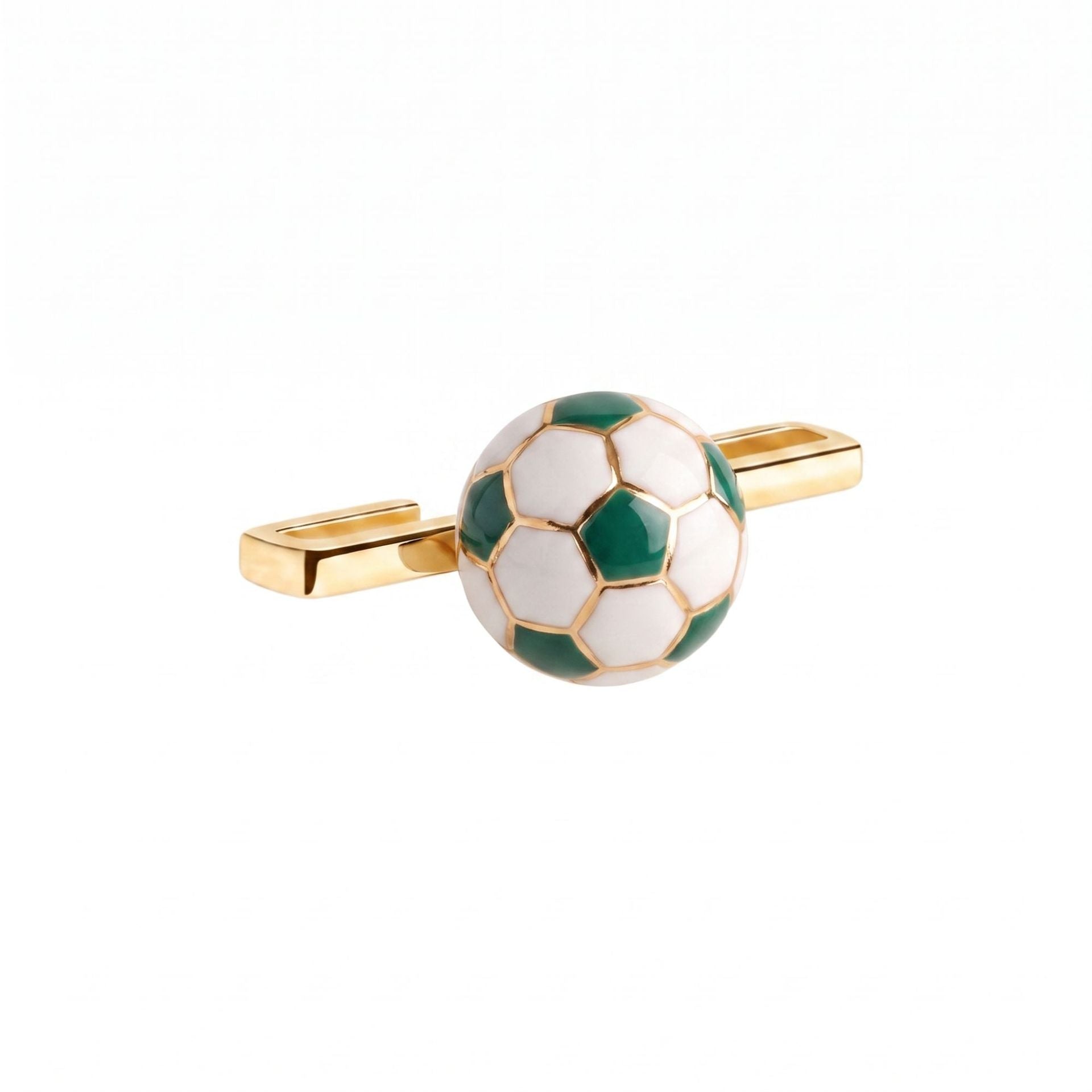 Wholesale Stainless Steel Football Pendant Charm Sports Theme Watchband Accessory Trendy Jewelry Gift