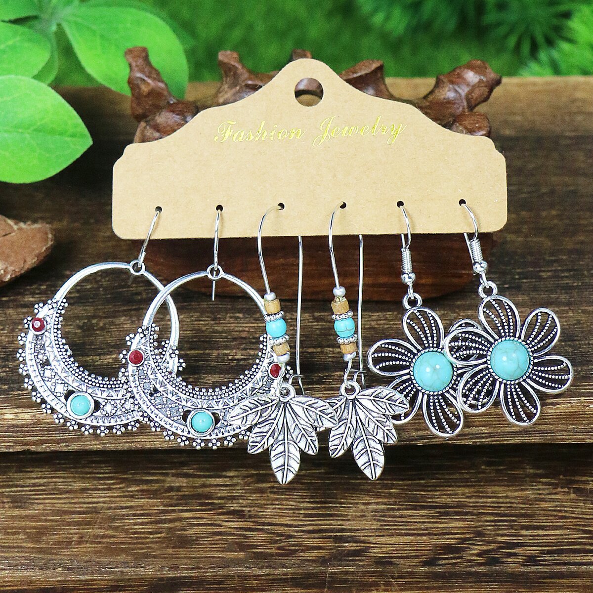 Wholesale Zinc Alloy Exotic Beaded Drop Earrings,  Trendy Jewelry Accessory