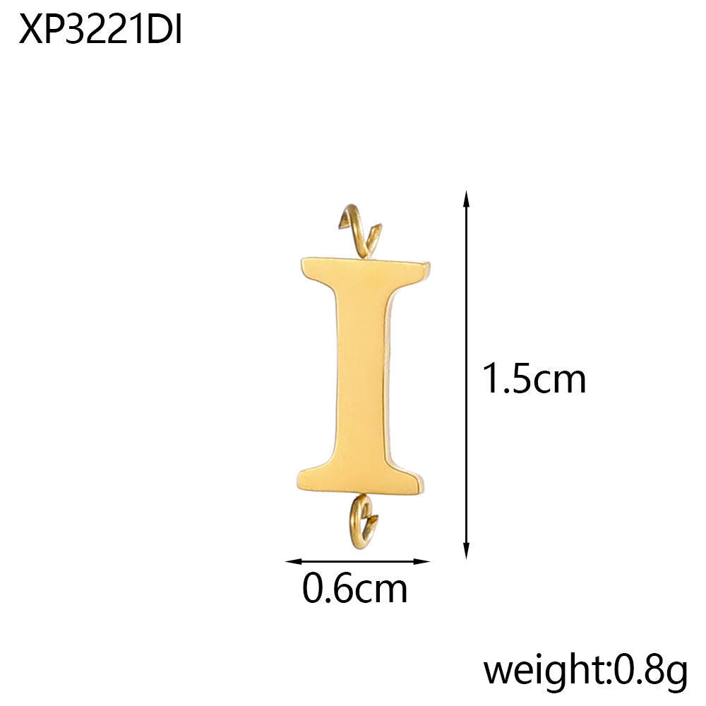 Wholesale Stainless Steel 26 Letter Pendant