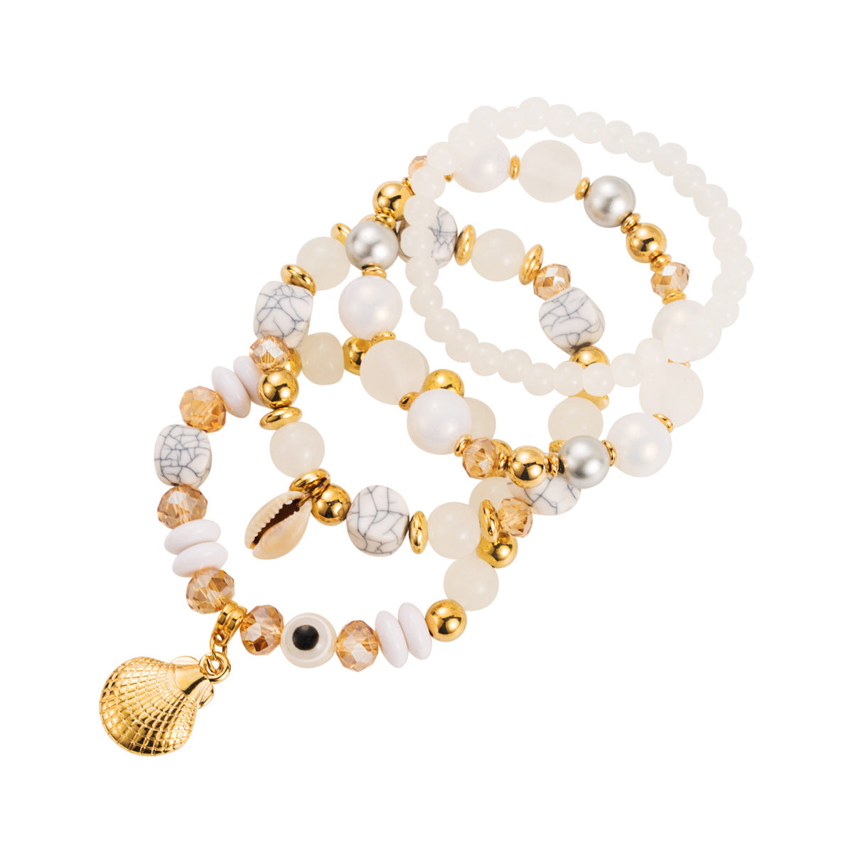 Wholesale  Bohemian Fashion Bracelet suit  Shell Scallop Bracelet