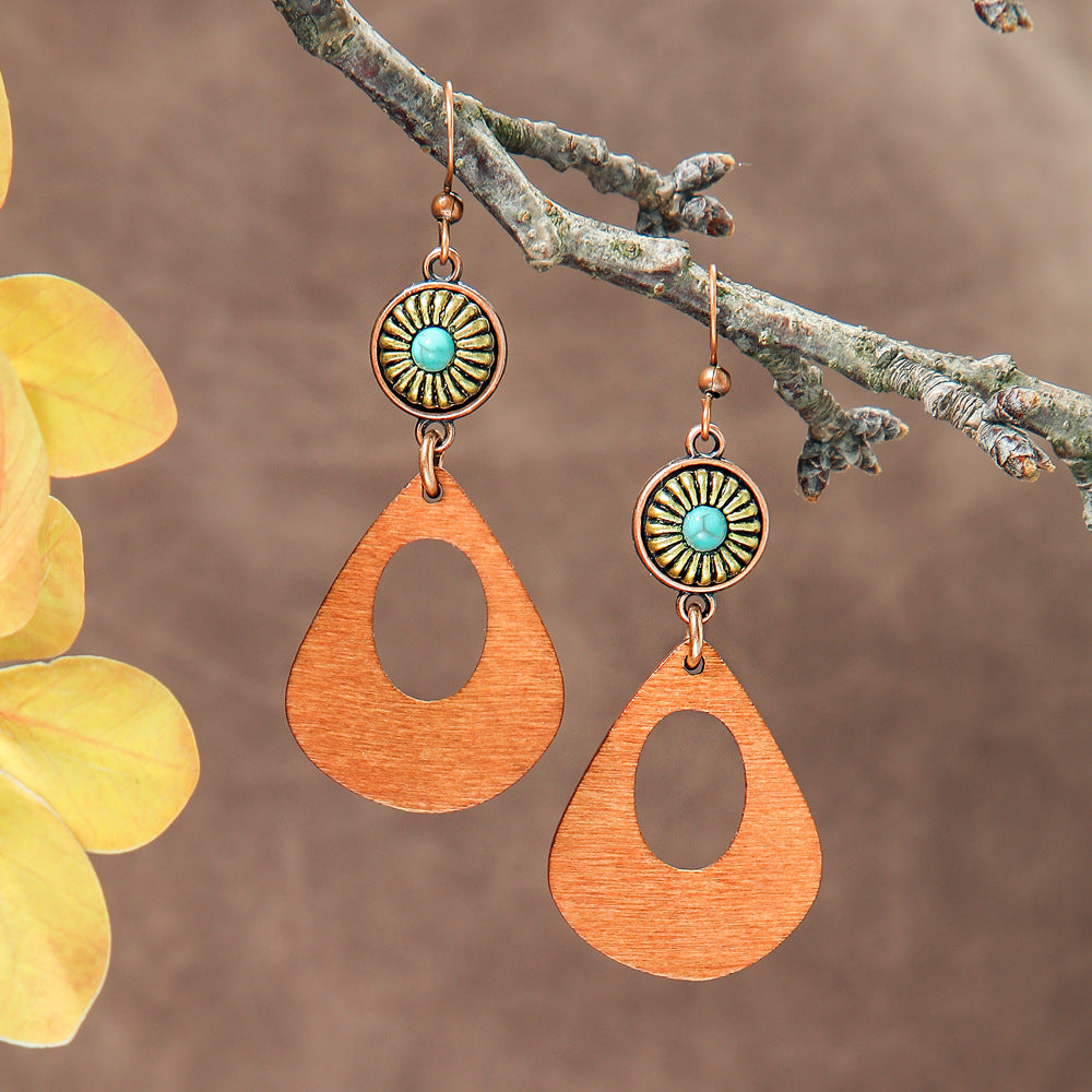 Wholesale Bohemian Geometric Earrings Fashion Accessory Boutique Resale