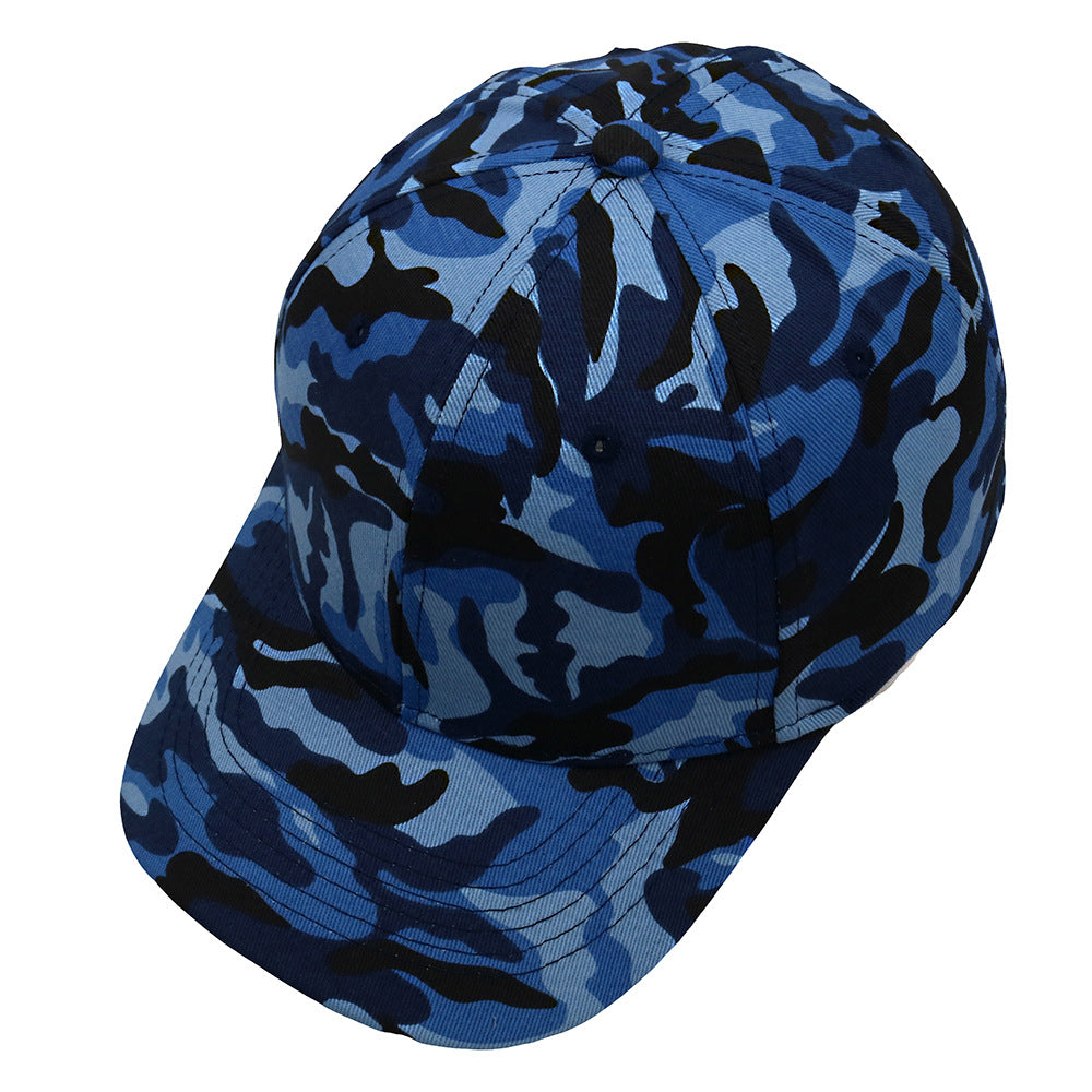 Wholesale Camouflage Baseball Cap Outdoor Tie-dye Pure Cotton Hat ACC-HT-HaiPu017