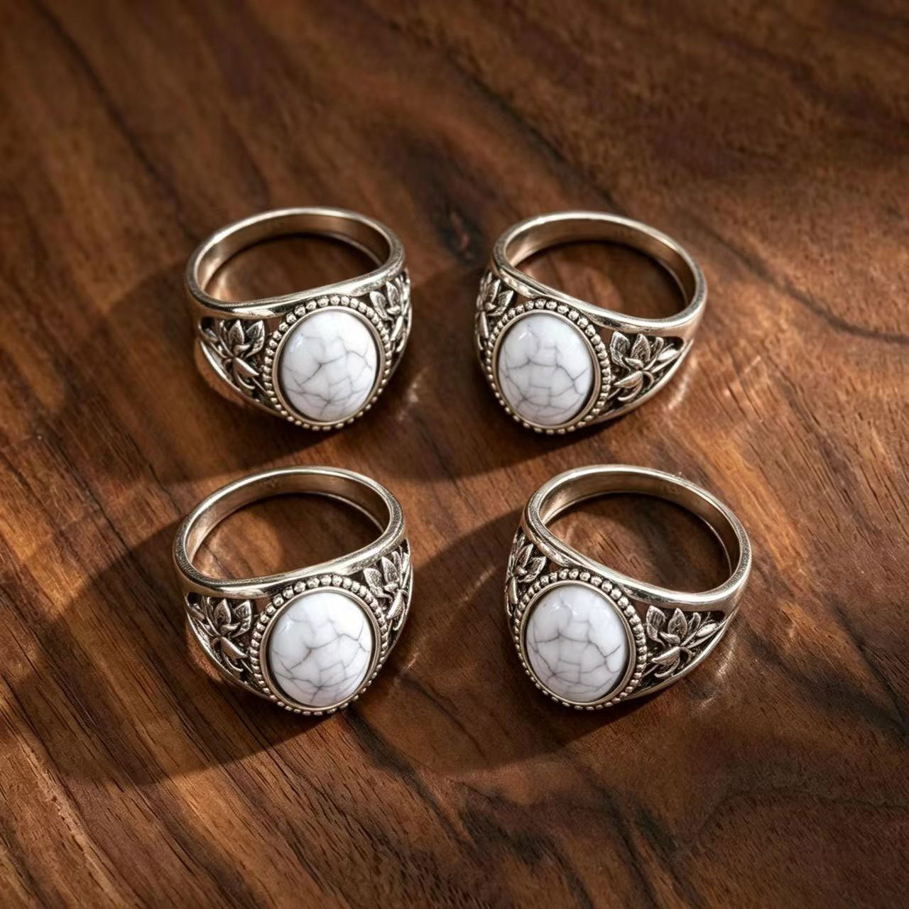Wholesale Irregular Hollow Ring With Stone Inlay Geometric Design Trendy Women S Jewelry Accessory For Everyday Wear And Party