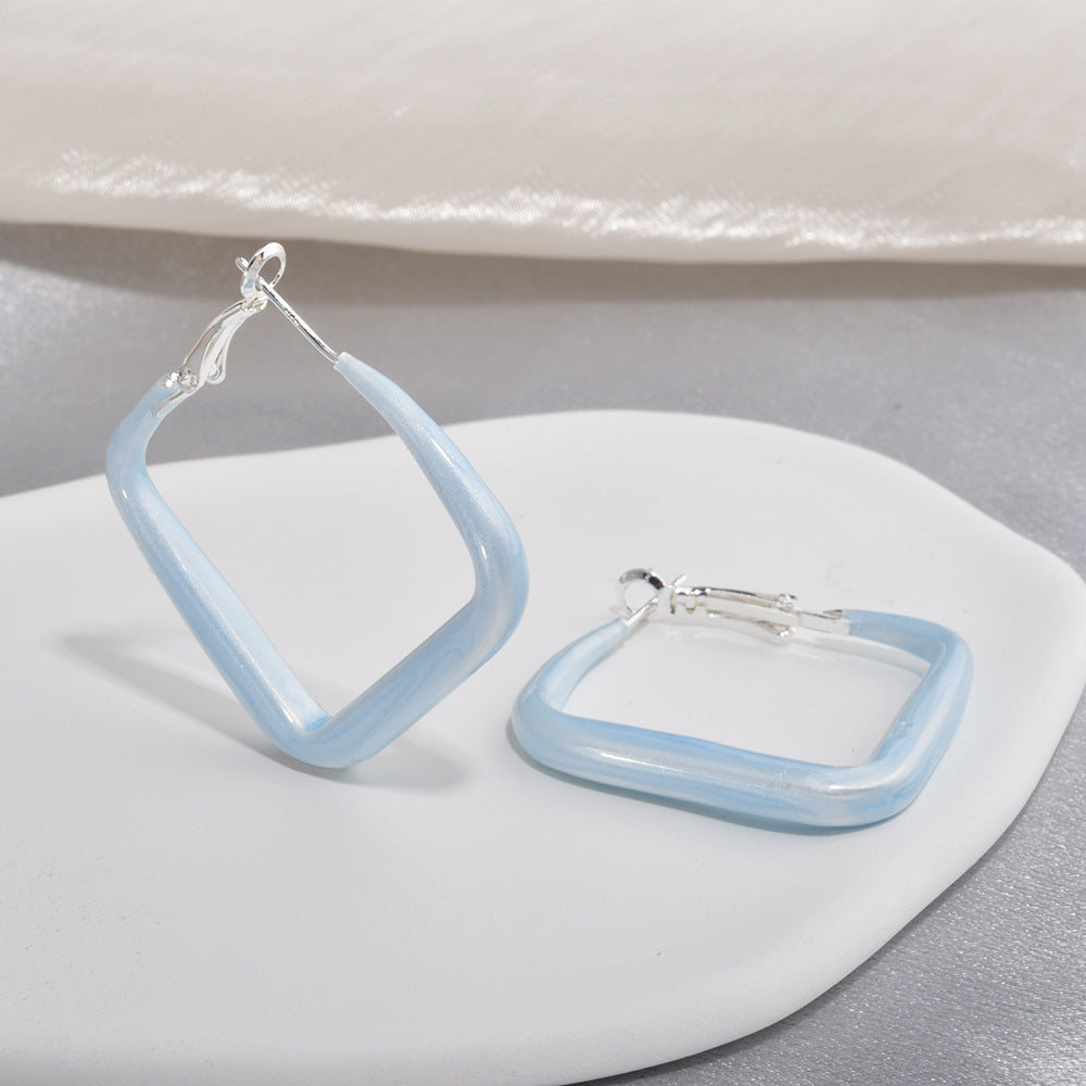 Wholesale  Light Luxury Candy Color Earrings
