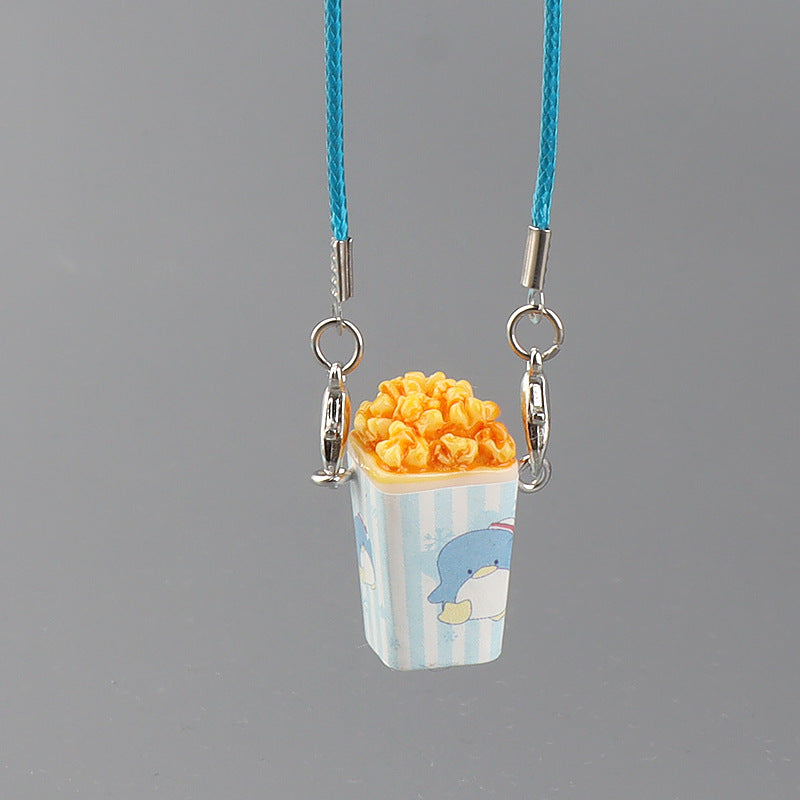 Wholesale Cute cartoon mini popcorn doll accessories