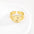 Wholesale letter series gold-plated jewelry strap design letter opening ring