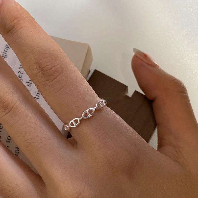 Wholesale 925 Sterling Silver Ring Opening Adjustment Rings ACC-RS-Wanshen001