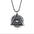 Wholesale personality hip-hop stainless steel necklace men's retro box pendant jewelry