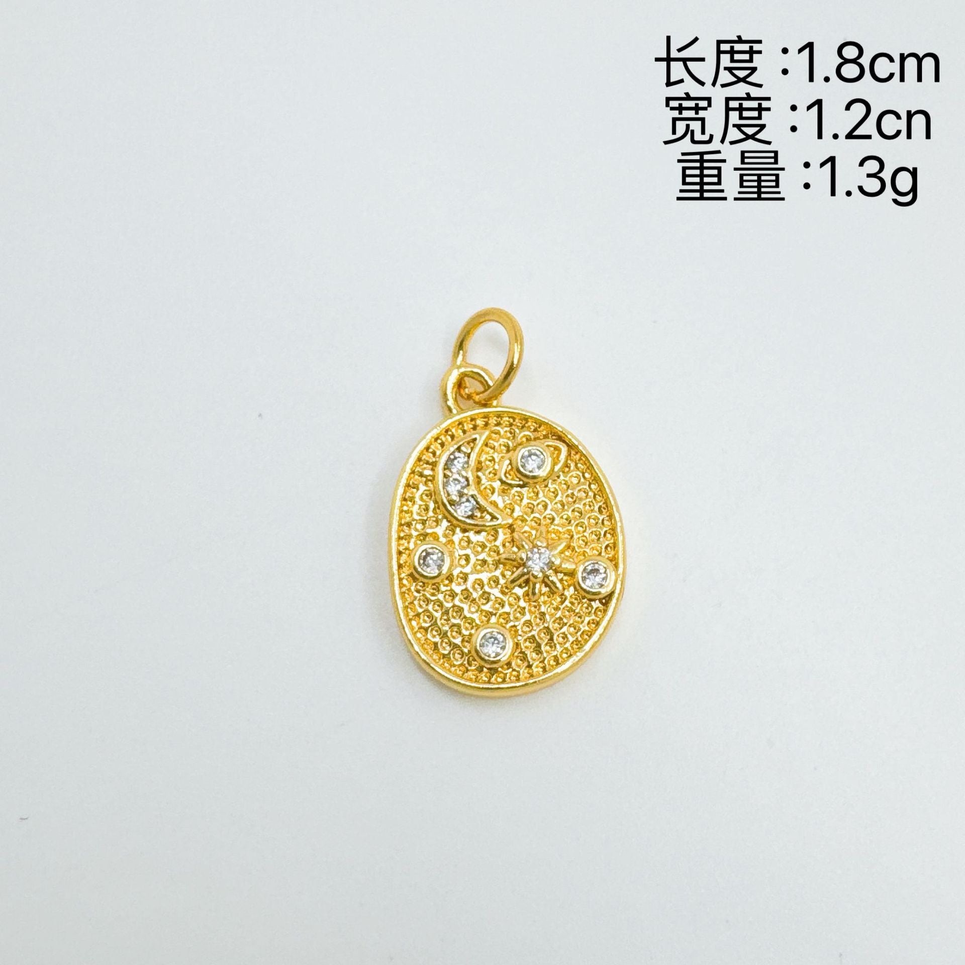 Wholesale Gold Plated Copper Evil Eye Necklace Pendant,  Sweet Cool Style Fashion Accessory for Resale