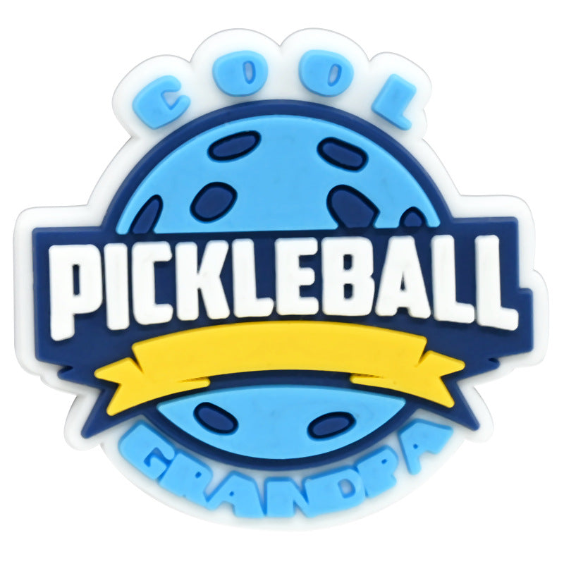 Wholesale Random 100pcs Sports Series Pickleball Shoes Accessories Shoes Charms