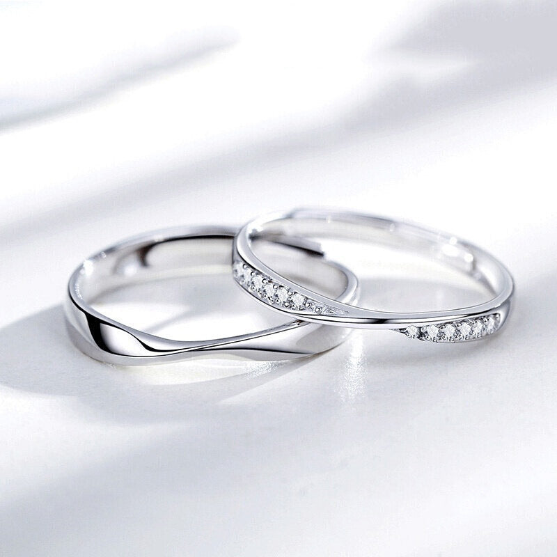 Wholesale Couple Silver Rings