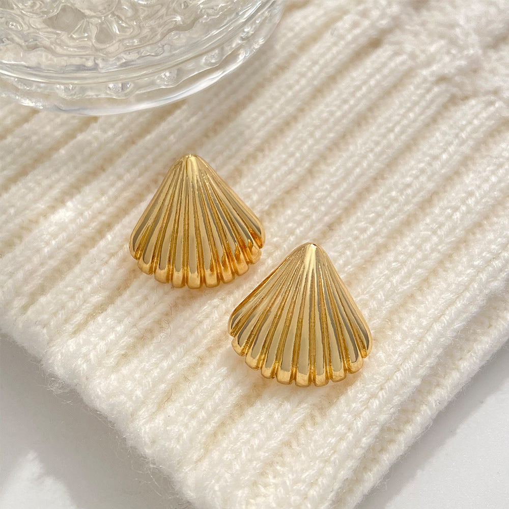 Wholesale Vintage Shell Alloy Earrings ACC-ES-MY033