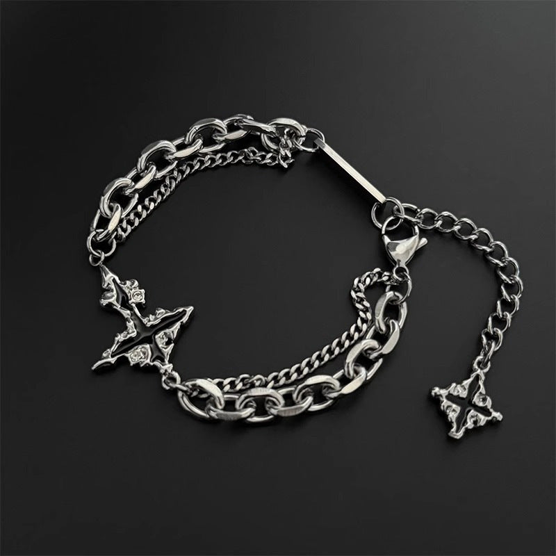 Wholesale cross bracelet titanium steel bracelet
