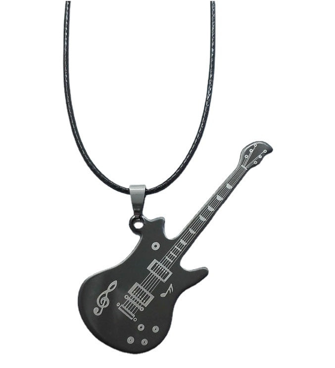 Wholesale  Alloy Guitar Long Necklace