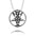 Wholesale  compass necklace stainless steel pendant necklace