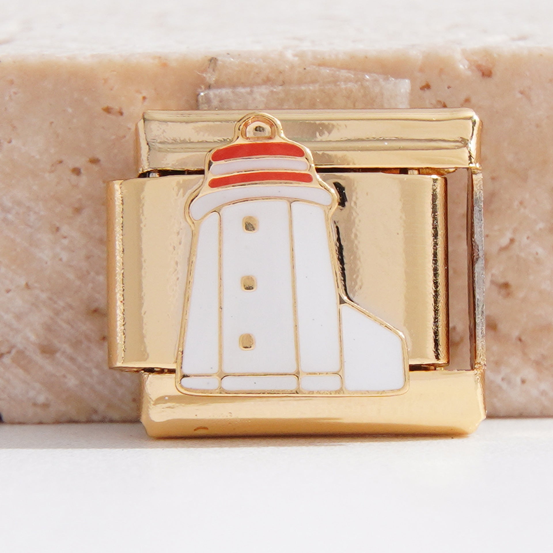 Wholesale Italian Charm Bracelet 9mm DIY Splicing Personalized English Stainless Steel Composable Bracelet