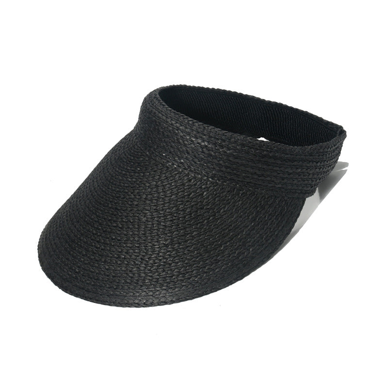 Wholesale Summer Raffia Straw Hat Sun Hat ACC-HT-YuanBin004