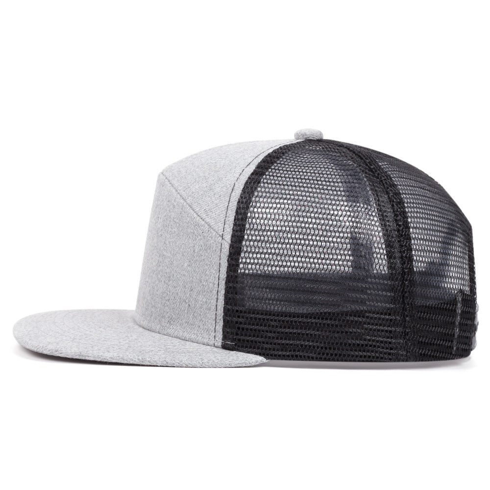 Wholesale Seven-panel Stitching Plain Baseball Cap ACC-HT-JingKun002