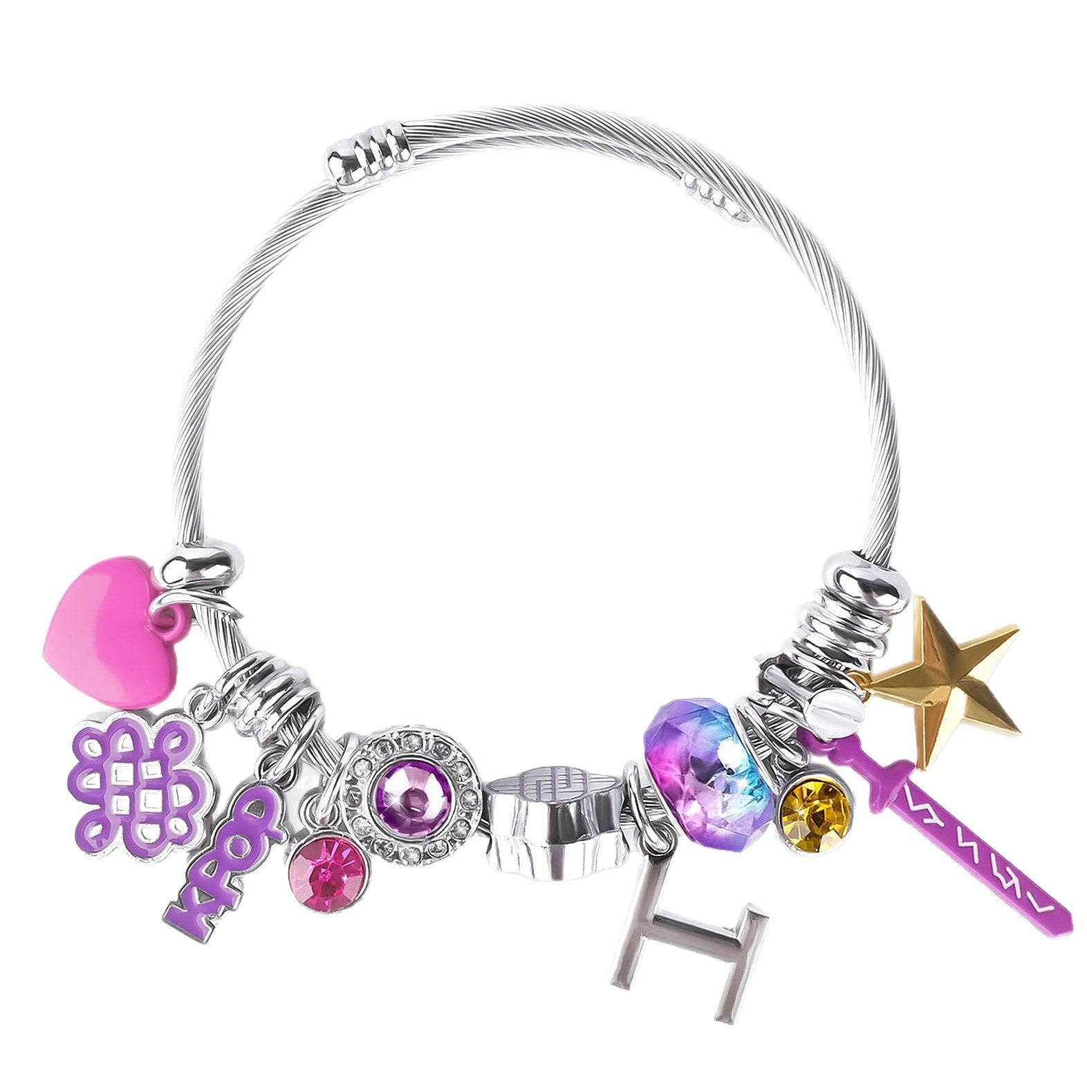 Wholesale KPOP Christmas  Love Peripheral Pendant Bracelet ACCVIP